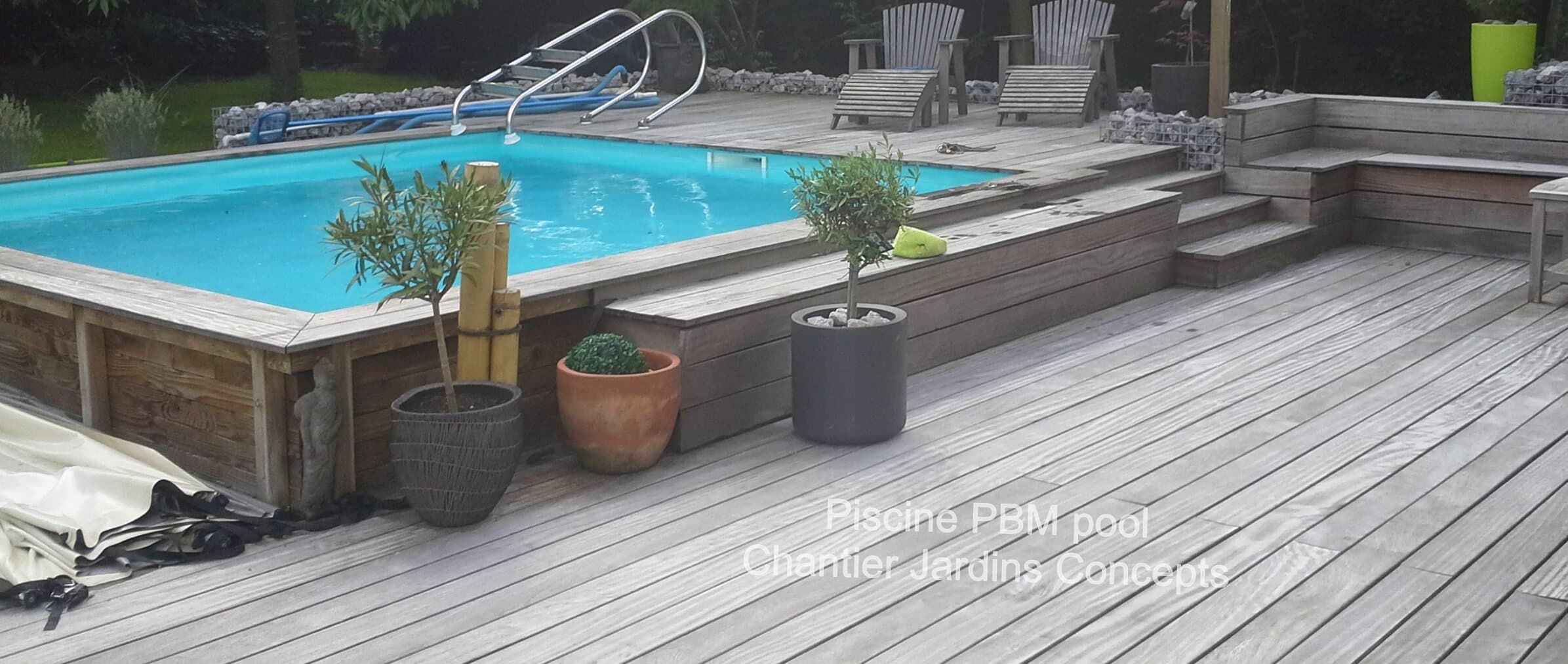 Piscine pool PBM bois massif