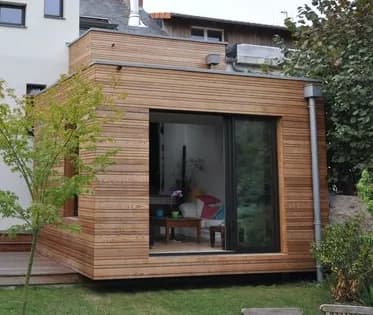 Extension de maison — annexe bois