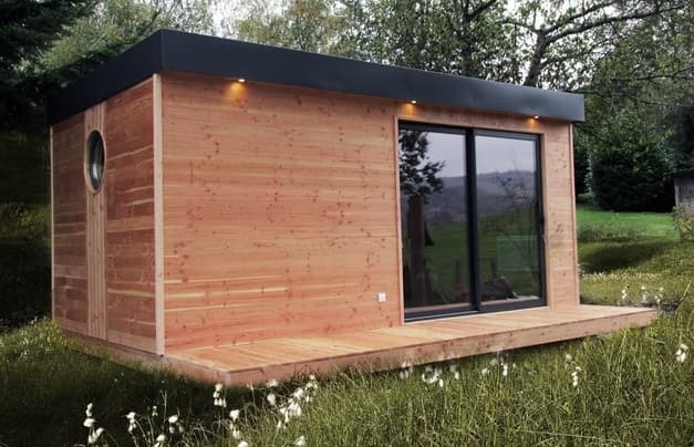 Chalet en bois massif habitable