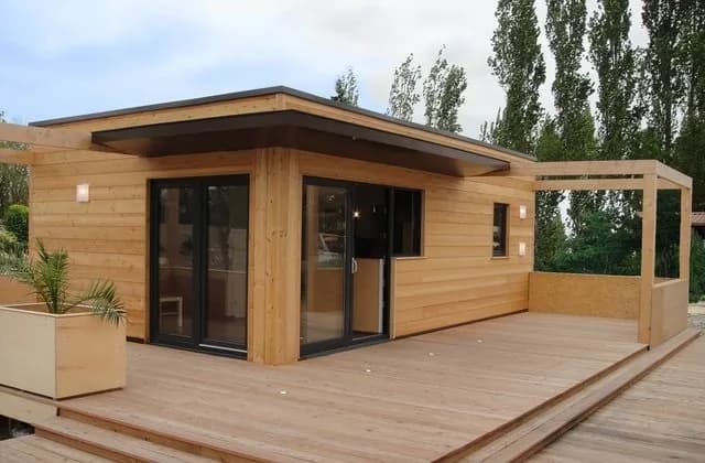 Cabanon 35 m² — bureau de jardin