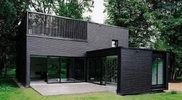 Container habitable — espace de vie compact