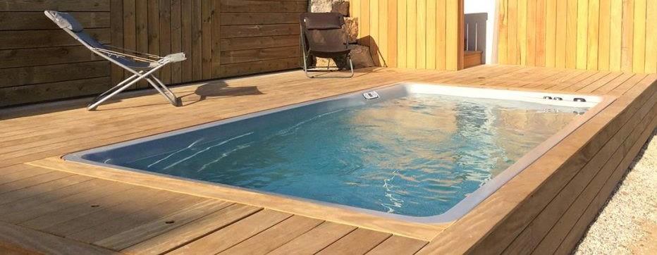 Piscine Dauphin en bois massif PBM