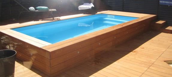 Piscine Manta en bois massif PBM